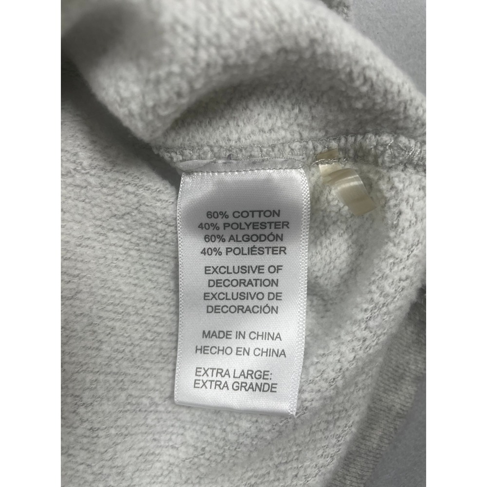 Tommy Bahama Womens Sweatshirt Crewneck Gray Cotton Blend XL - Picture 7 of 9